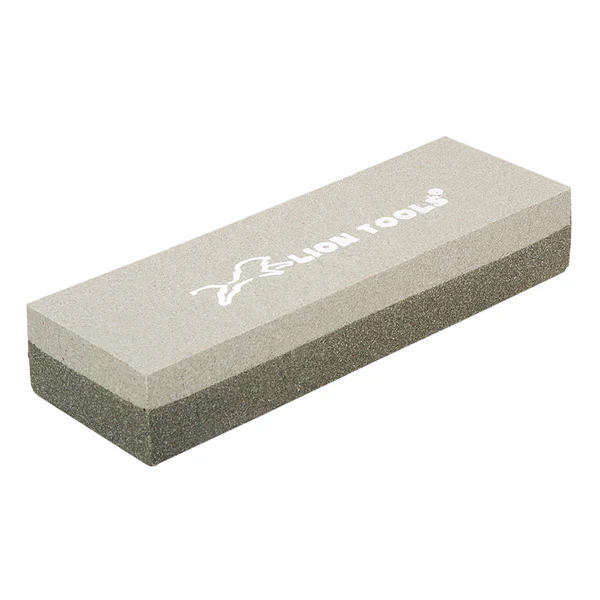 [5291] PIEDRA AFILAR 8" RECTANGULAR OXIDO ALUMINIO LION TOOLS 5291