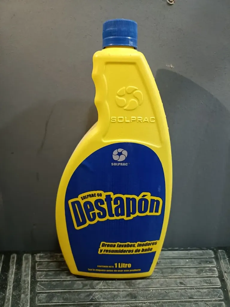 [SOLPRAC60] LIQUIDO DESTAPON 1L DESTAPA BAÑOS SOLPRAC