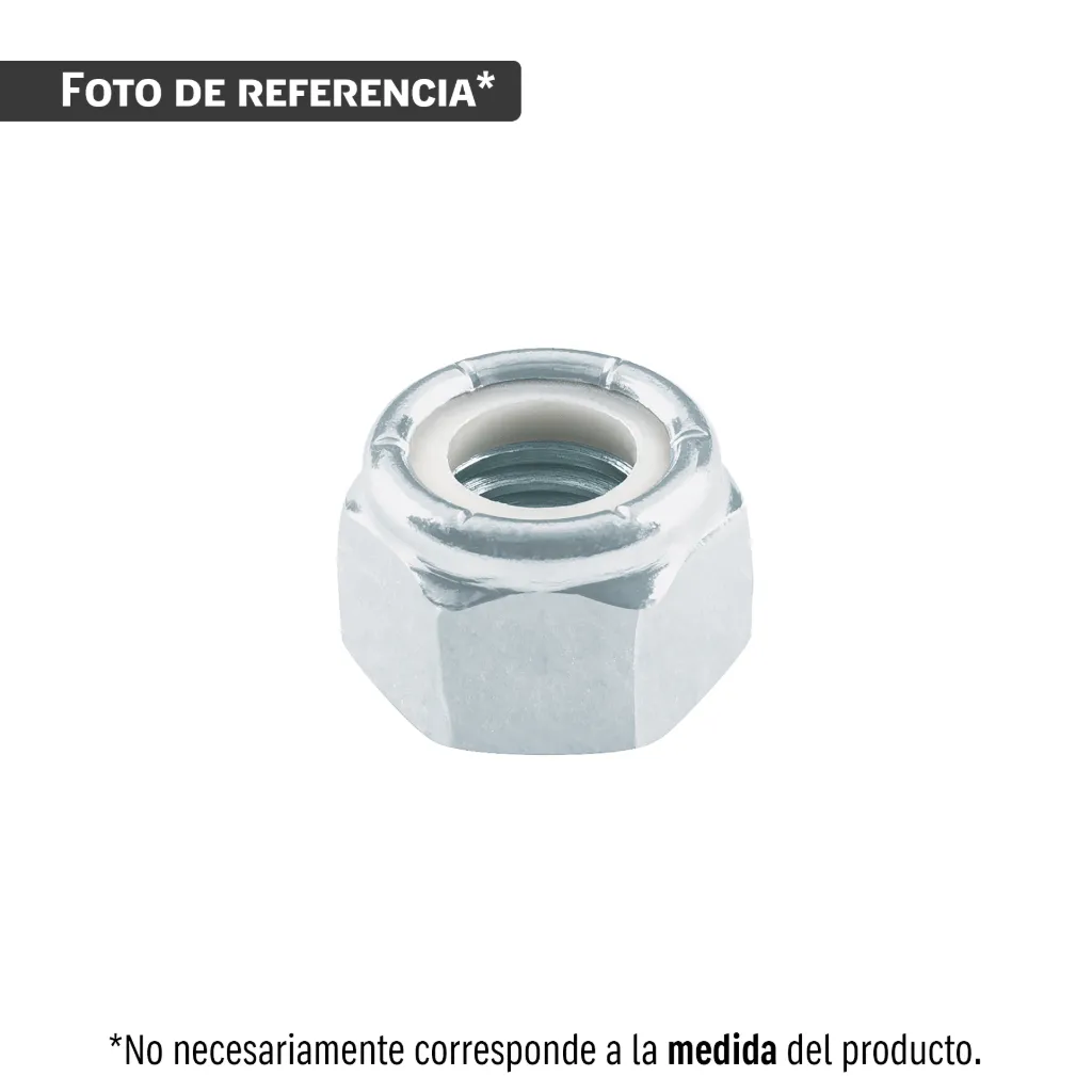 TUERCA HEXAGONAL SEGURIDAD 1/4 FIERO (TRUPER) 40910