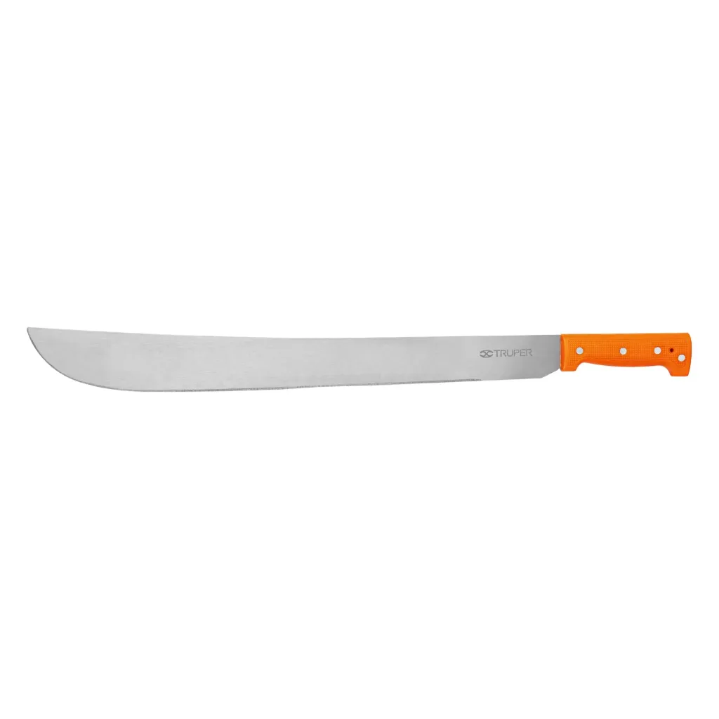 MACHETE 22" CACHA REMACHADA NARANJA TRUPER 15887