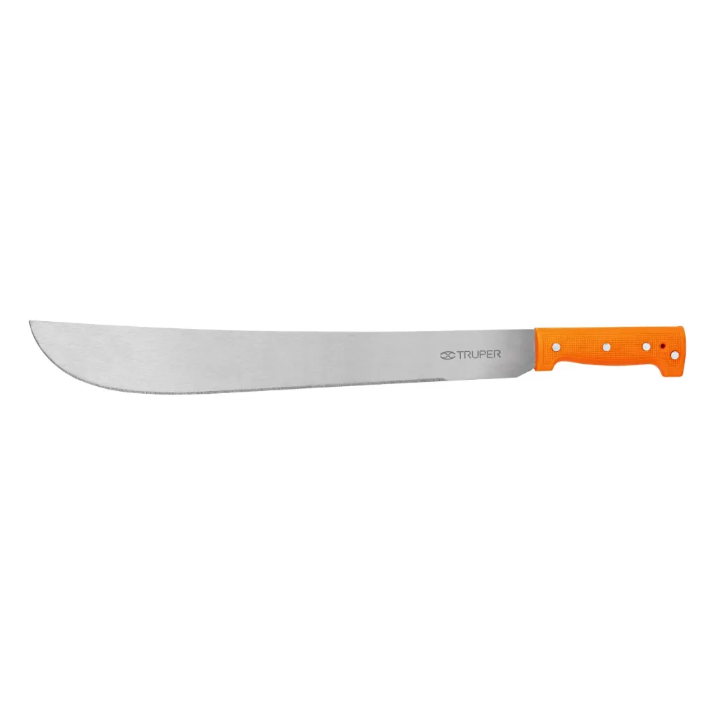 MACHETE 18" CACHA REMACHADA NARANJA TRUPER 15885