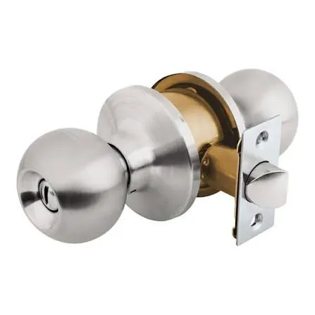 CERRADURA POMO BAÑO CROMO MATE MAXTOOL (AKSI) 307109