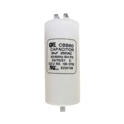CAPACITOR ARRANQUE CBB60 250V 35X70MM UF25 KARLEN GIMBEL 14CAPACI084CH