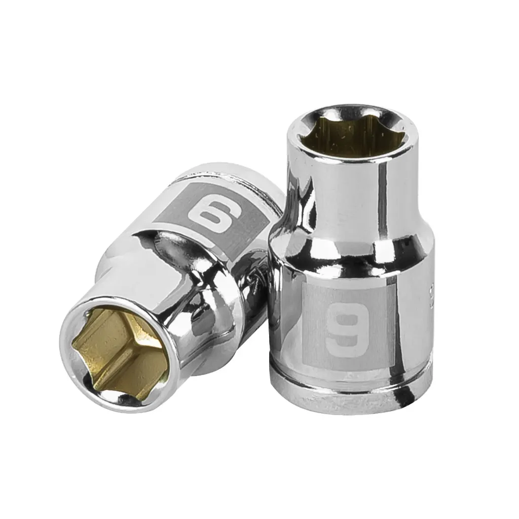 DADO DE 6 PUNTAS 3/8 MED 9MM TRUPER