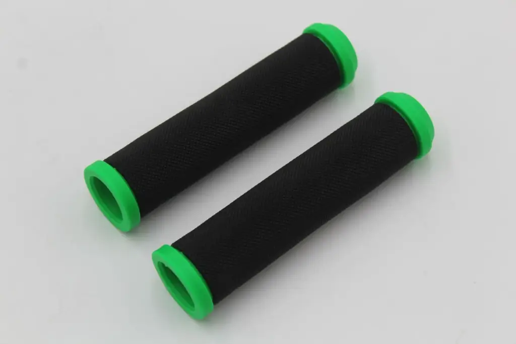 PUÑO PVC MTB ROCK 130MM PUNTA VERDE C/NEGRO ALTREGO  PU040-2BV