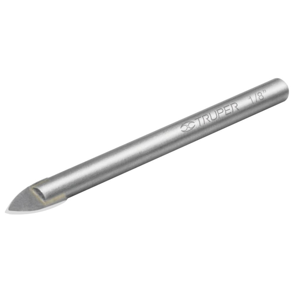 BROCA PARA VIDRIO Y AZULEJO 1/8 TRUPER 11700